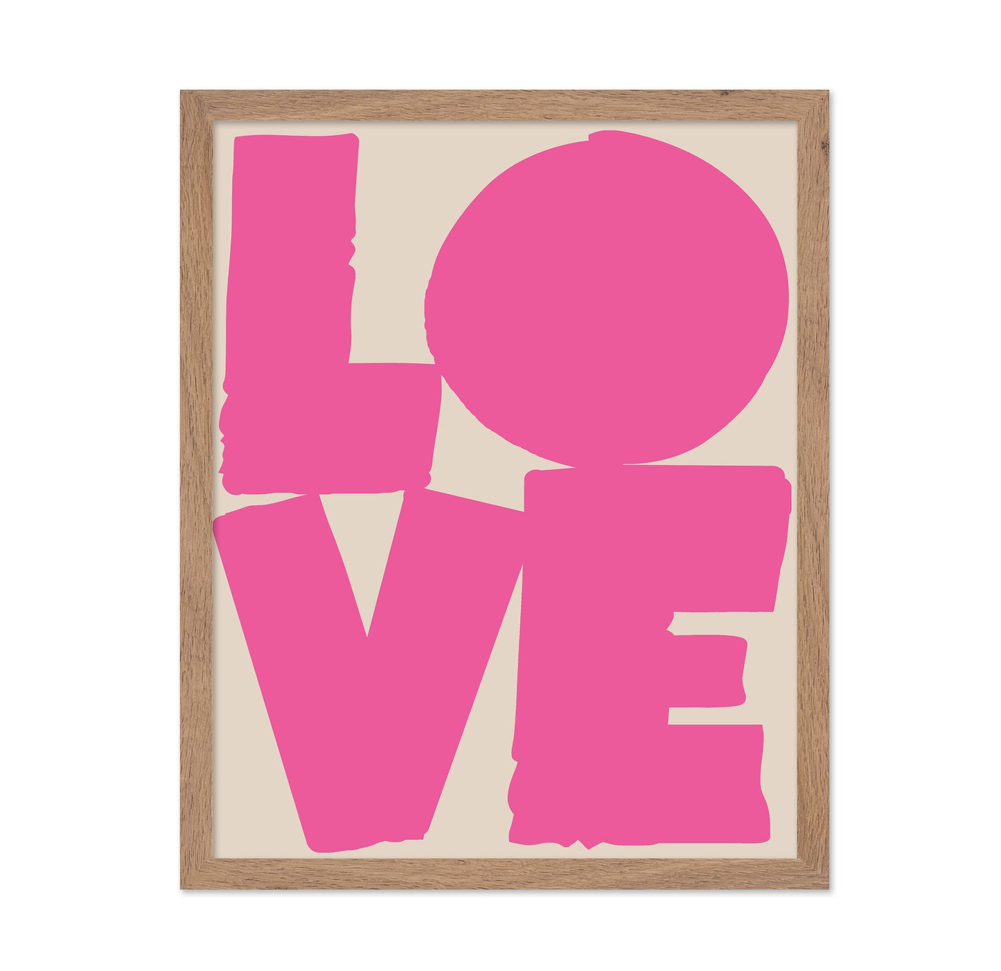 Pink Love Typography