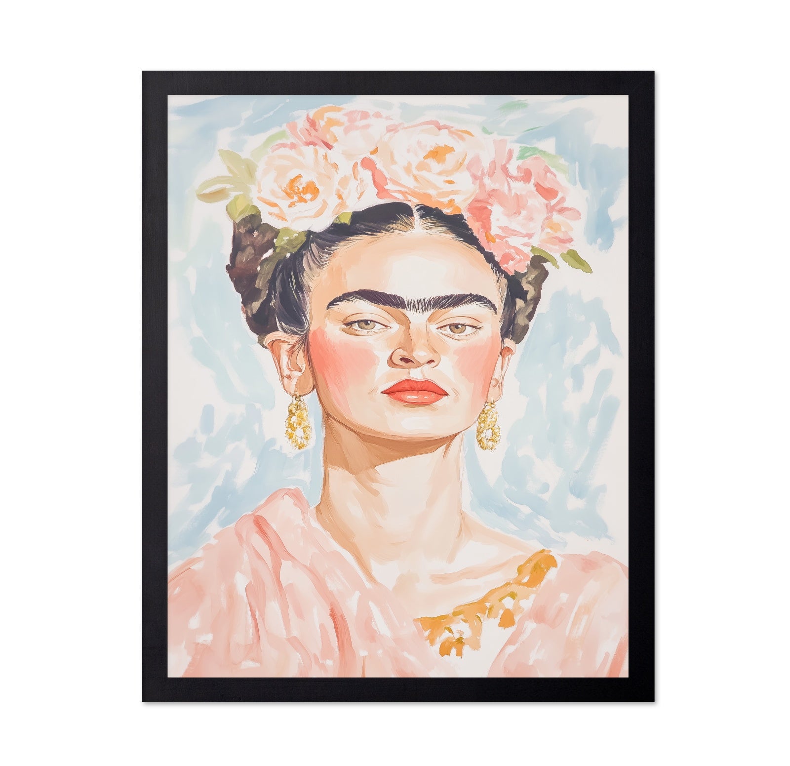 Floral Portrait Woman No1