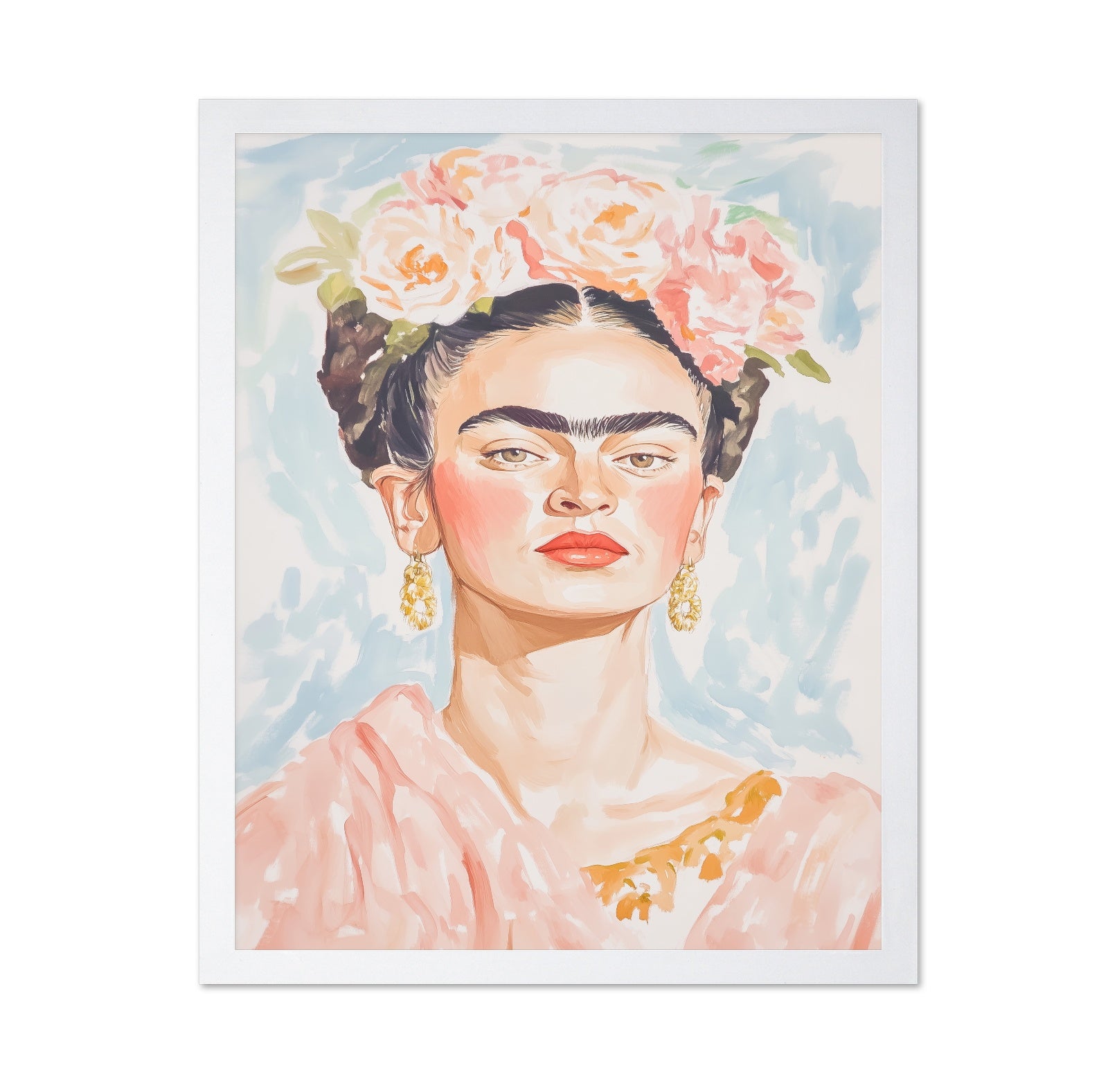 Floral Portrait Woman No1