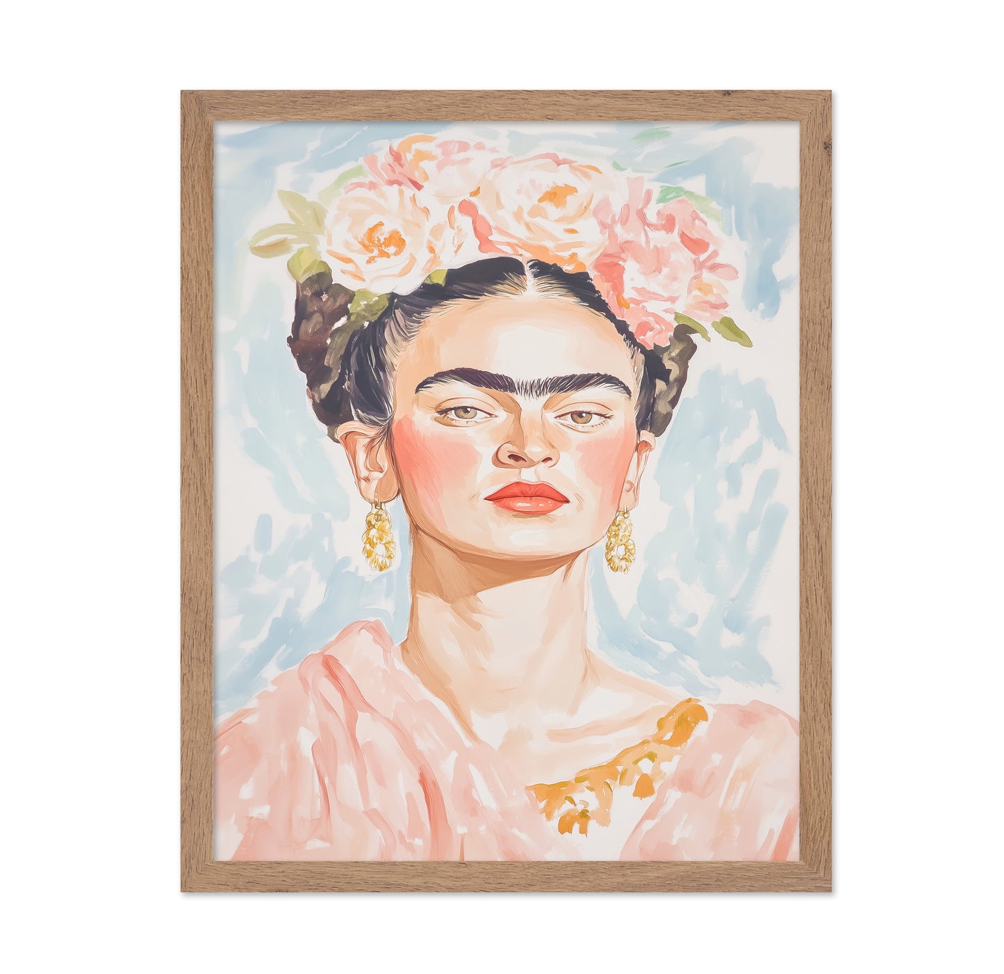 Floral Portrait Woman No1