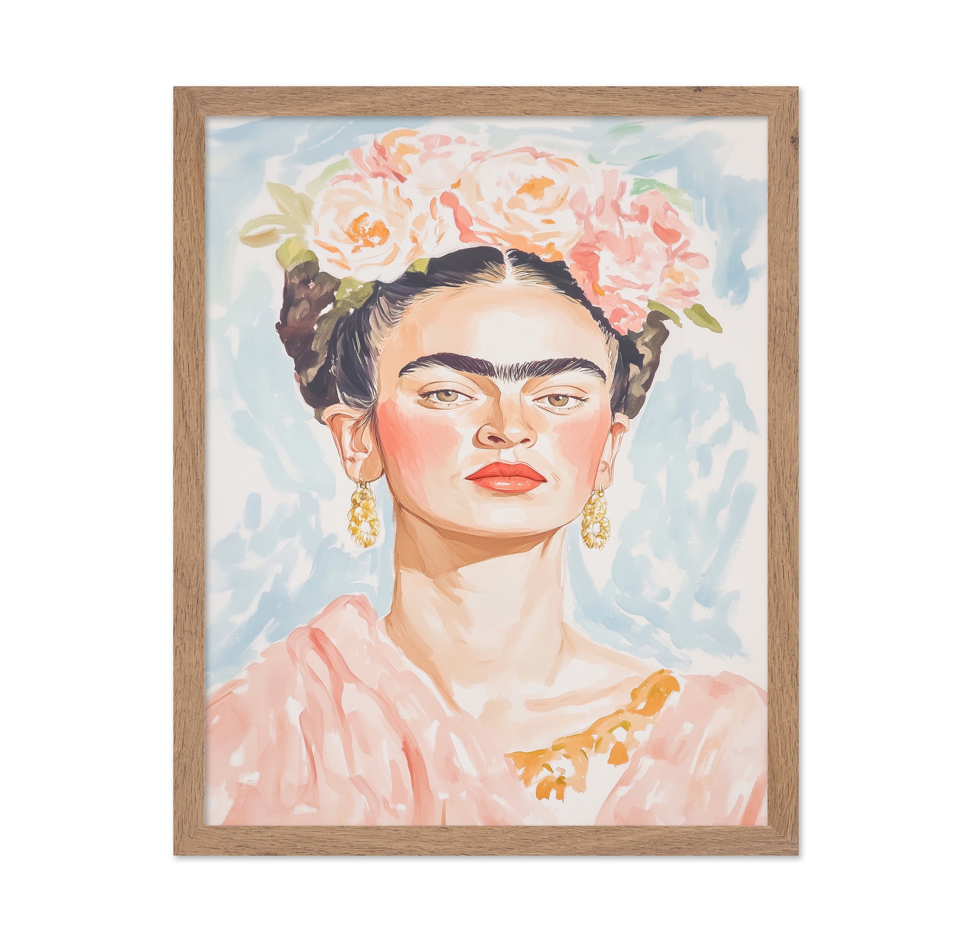 Floral Portrait Woman No1