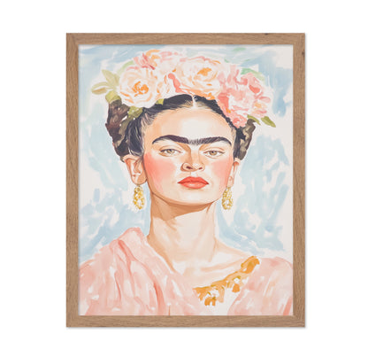 Floral Portrait Woman No1