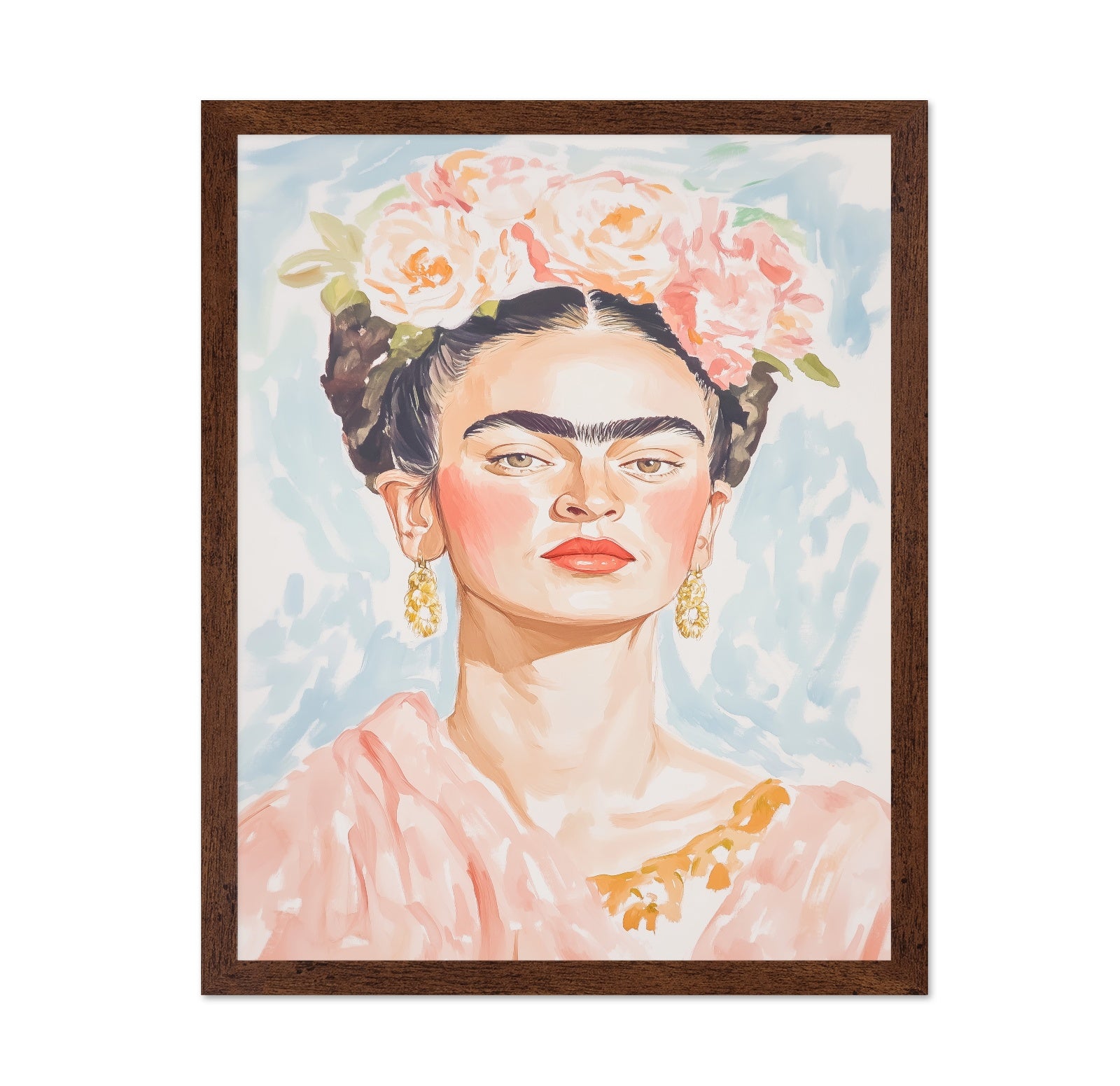 Floral Portrait Woman No1