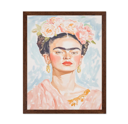Floral Portrait Woman No1
