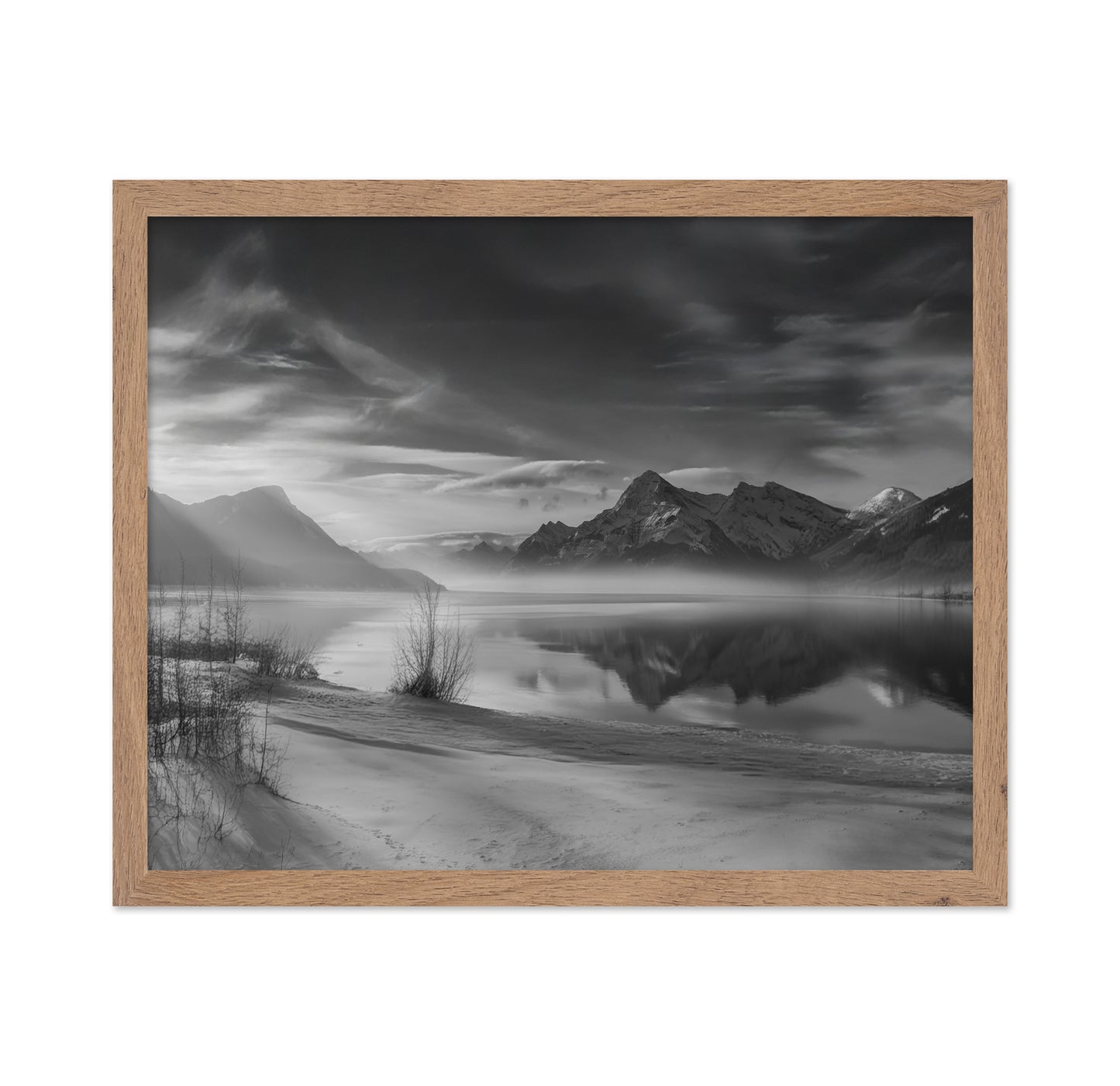 Winter Mountain Lake No1