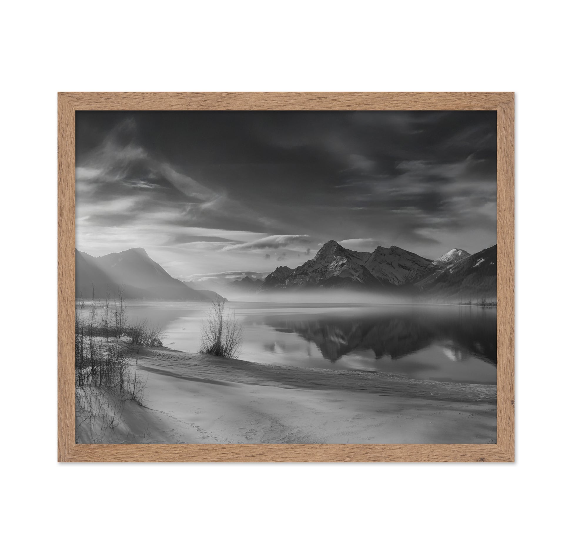 Winter Mountain Lake No1