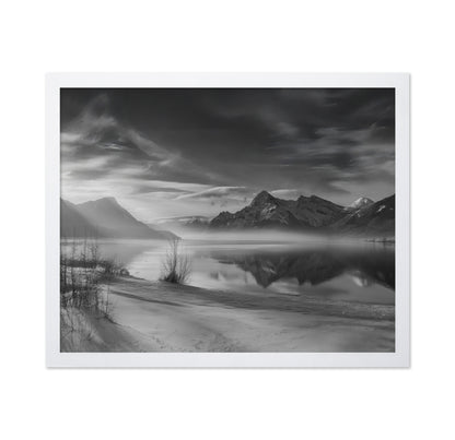 Winter Mountain Lake No1