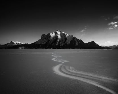 Snow Path Mountain