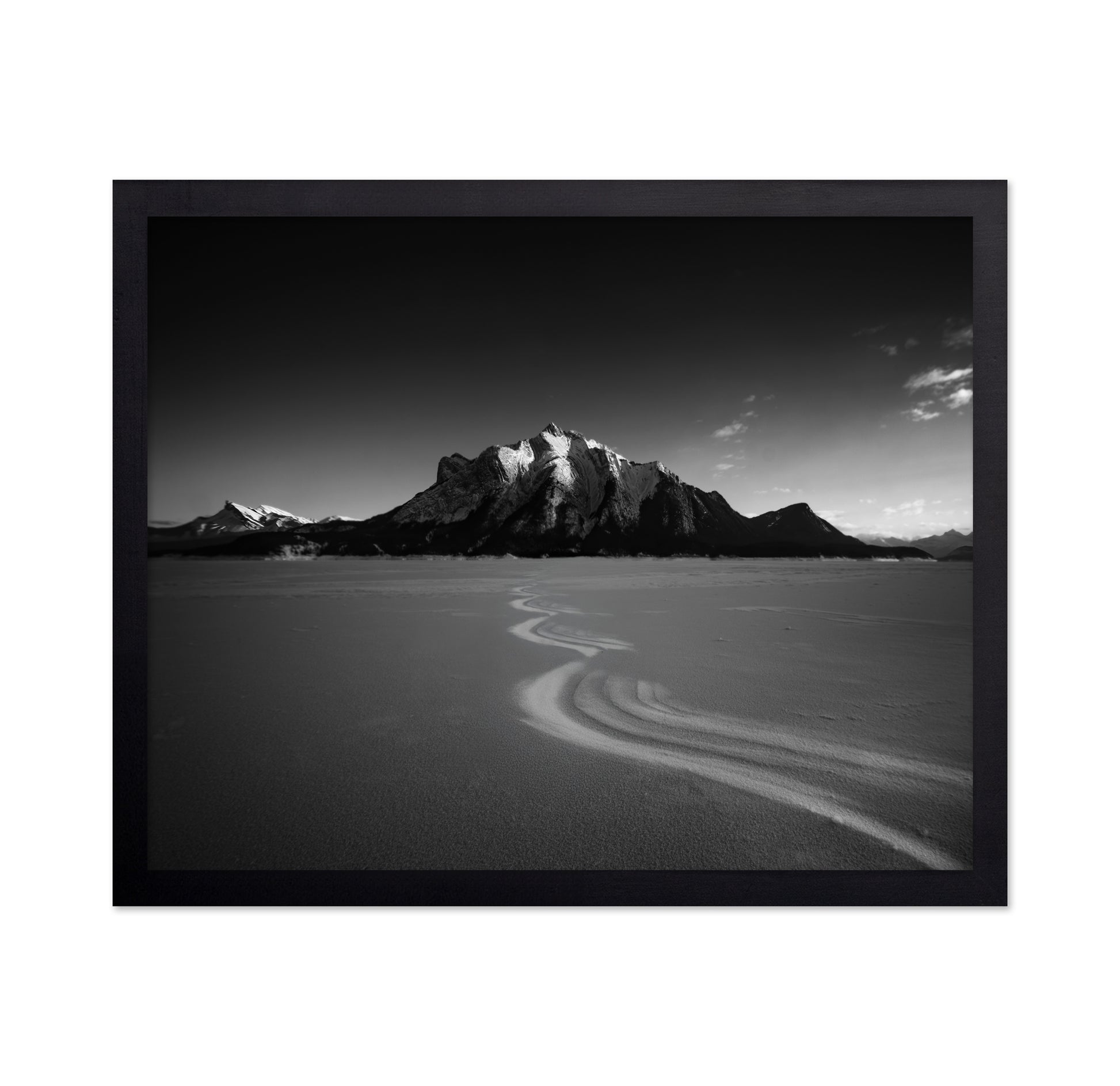 Snow Path Mountain