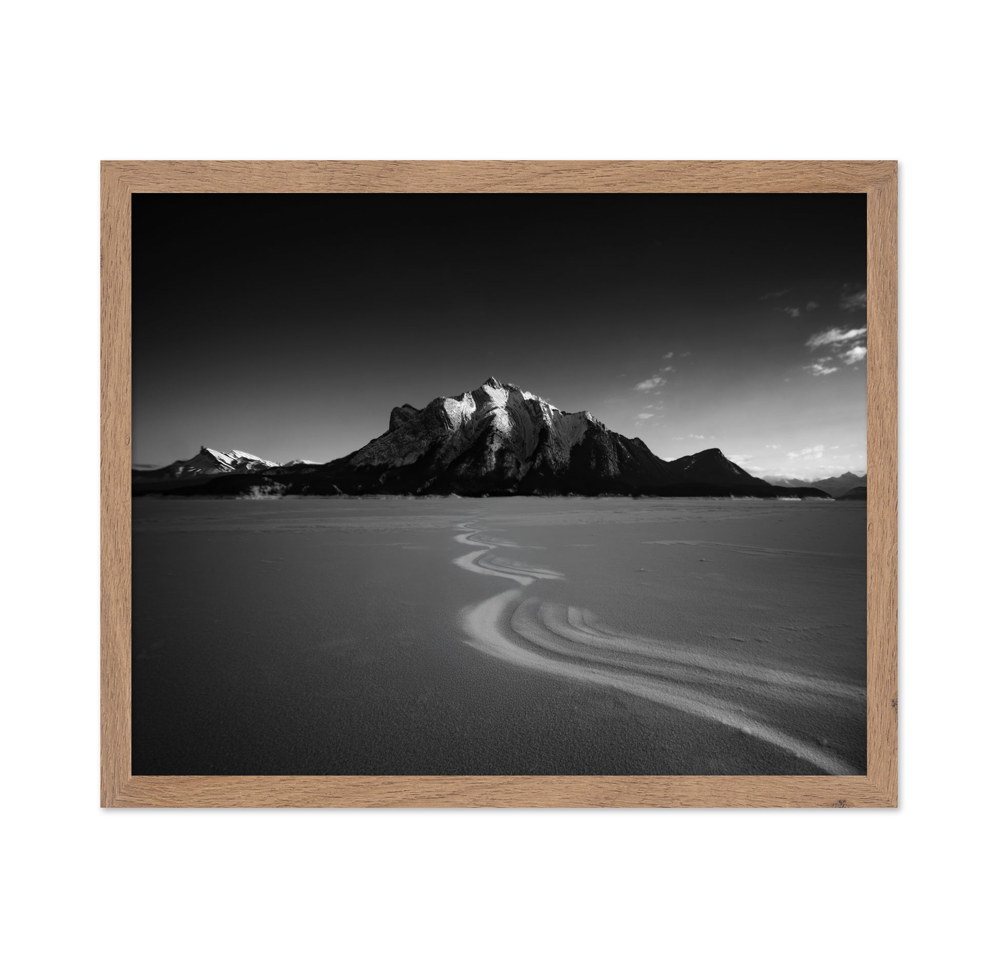 Snow Path Mountain