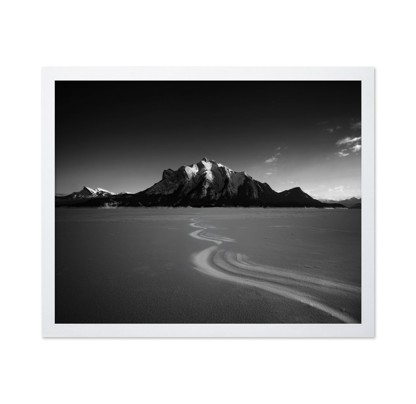 Snow Path Mountain