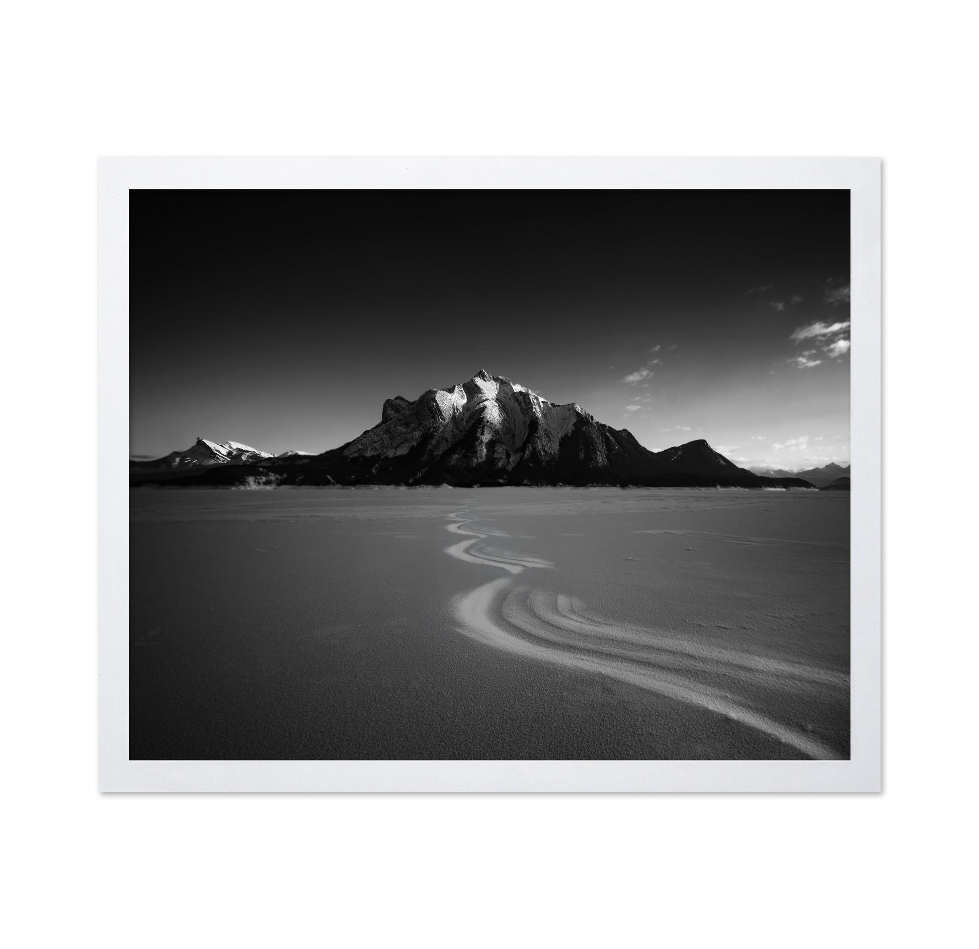 Snow Path Mountain