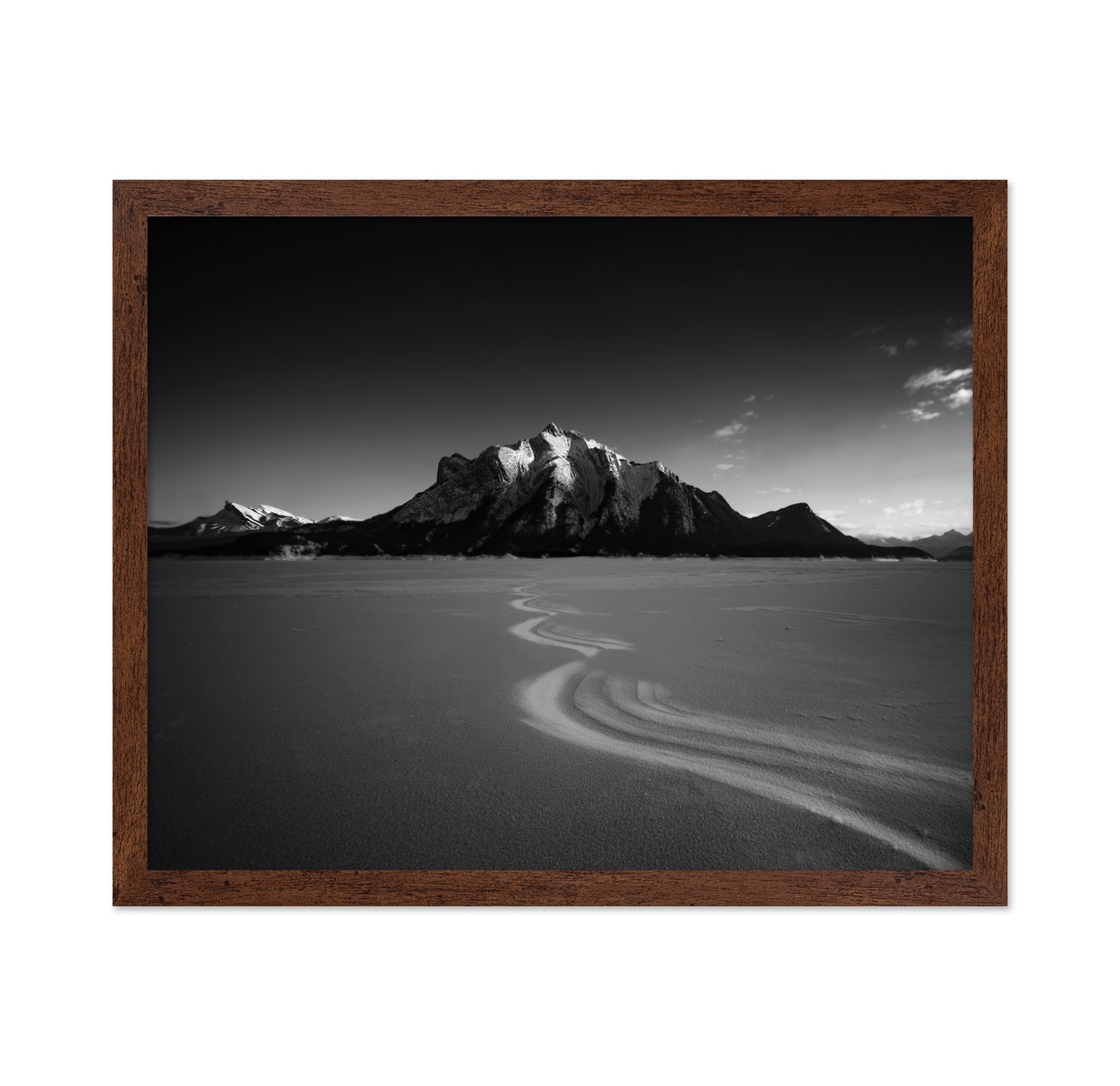 Snow Path Mountain