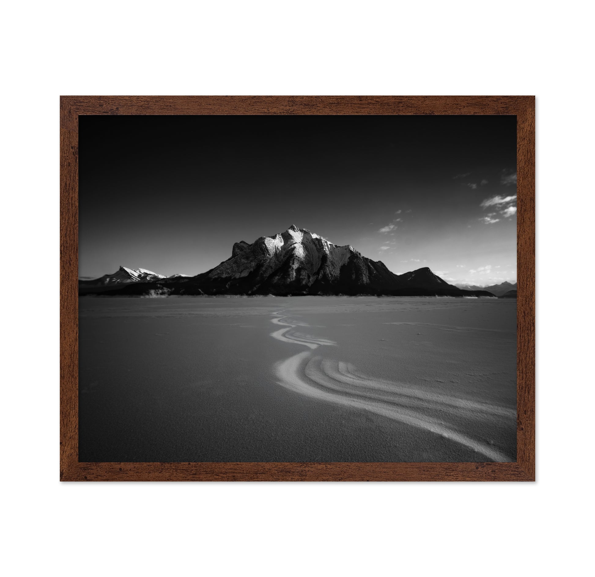 Snow Path Mountain