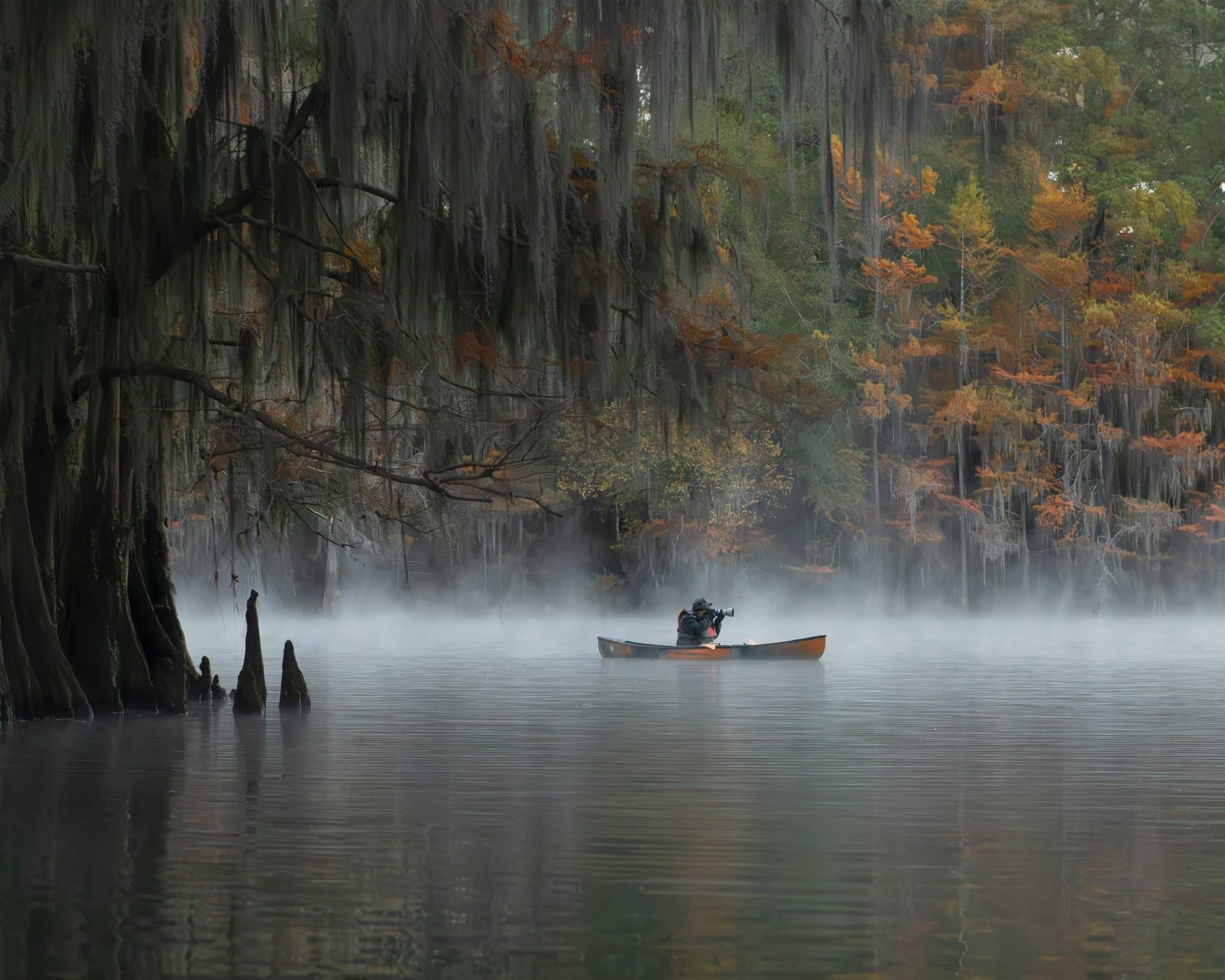 Foggy Canoe Lake