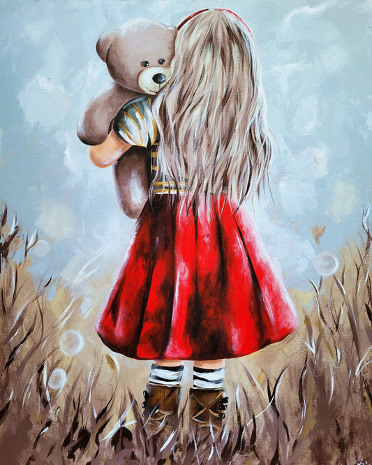 Girl With Teddy