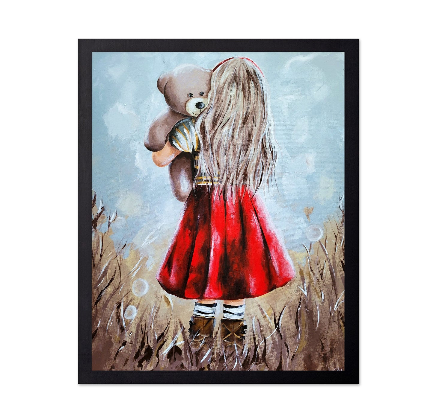 Girl With Teddy