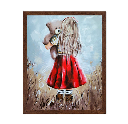Girl With Teddy