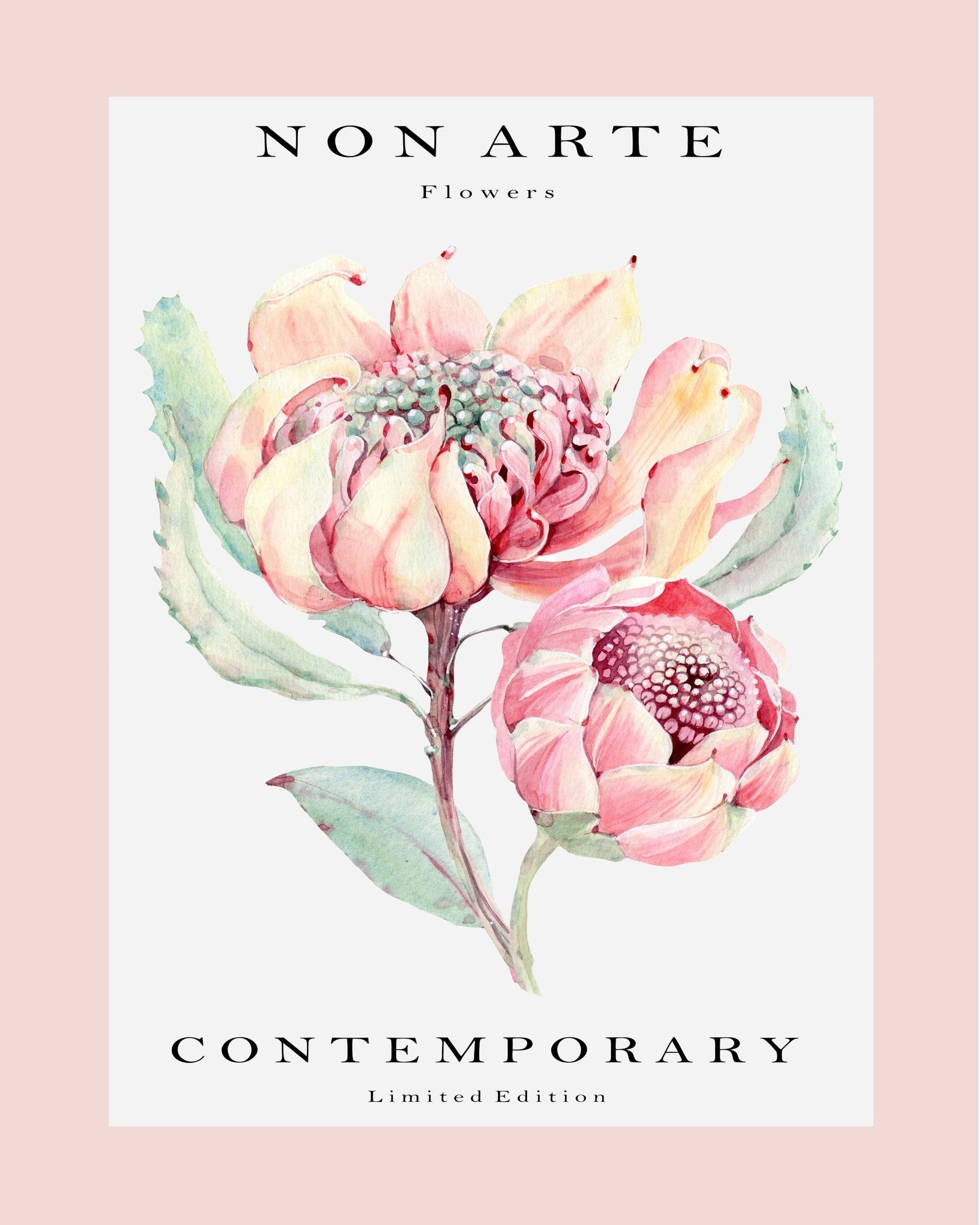 Contemporary Rose Flower