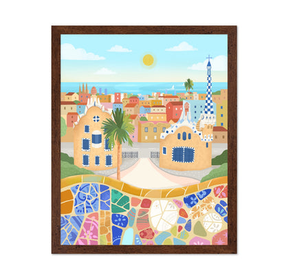 Barcelona Mosaic View No1