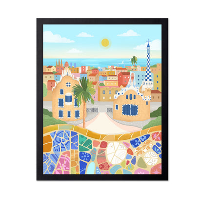 Barcelona Mosaic View No1