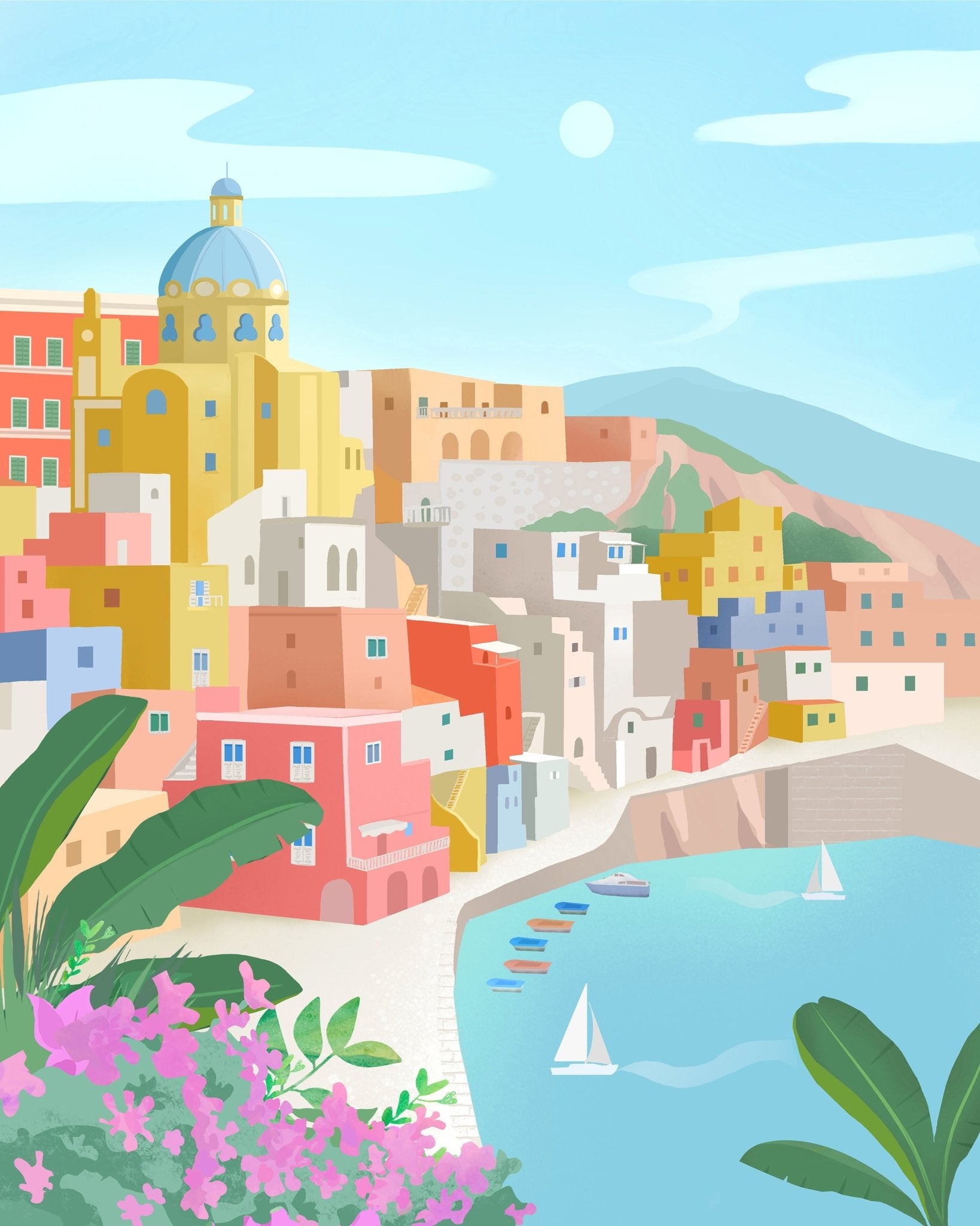 Procida Coastal Village