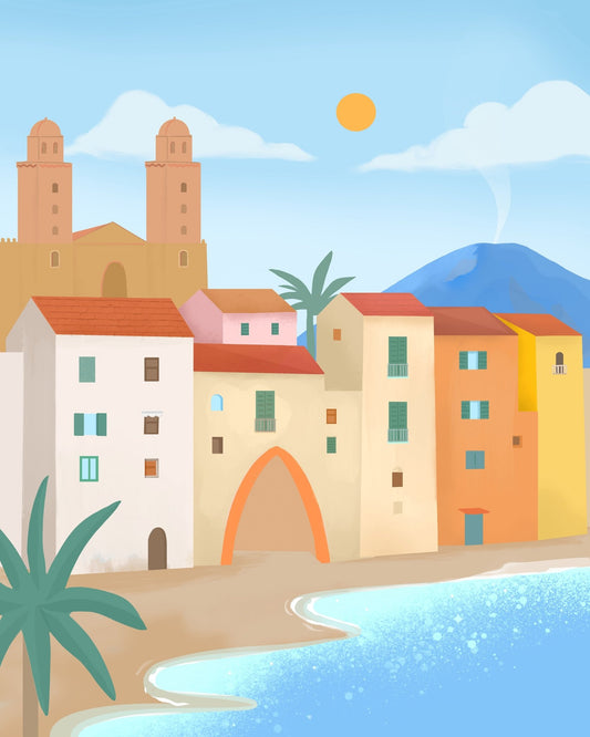 Cefalu Coastal Town