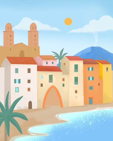 Cefalu Coastal Town