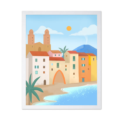 Cefalu Coastal Town