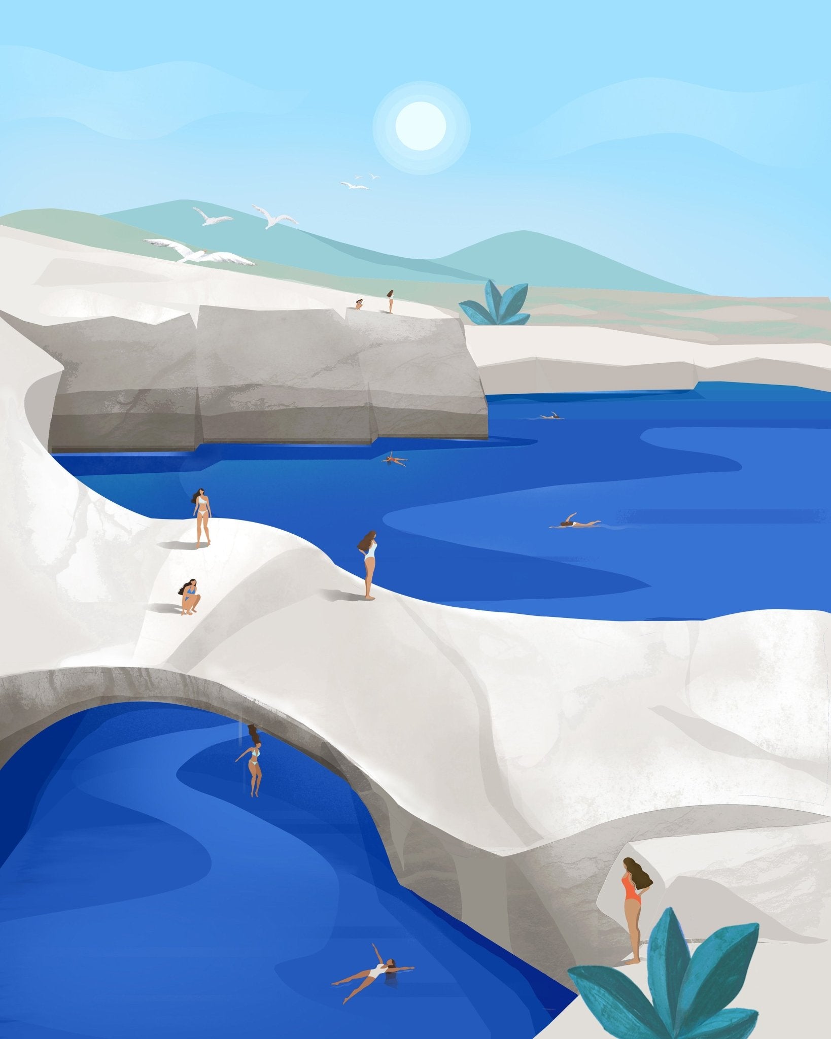 Greece Cliff Swimmers