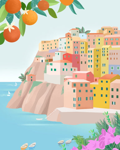 Cinque Terre Cliffs No1