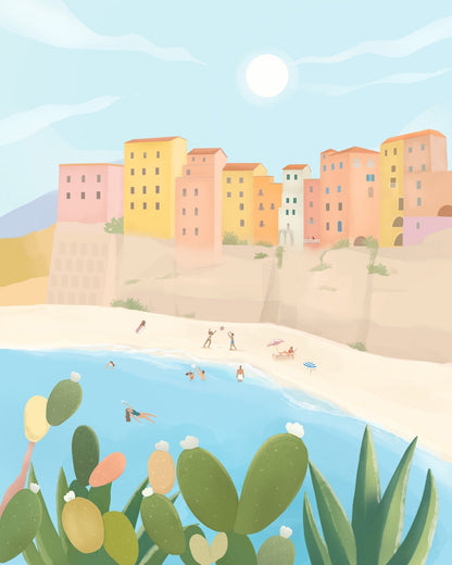 Calabria Beach Town