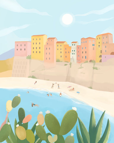 Calabria Beach Town