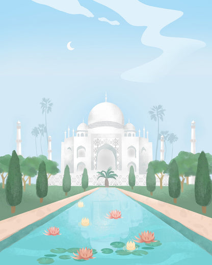 Taj Mahal Garden