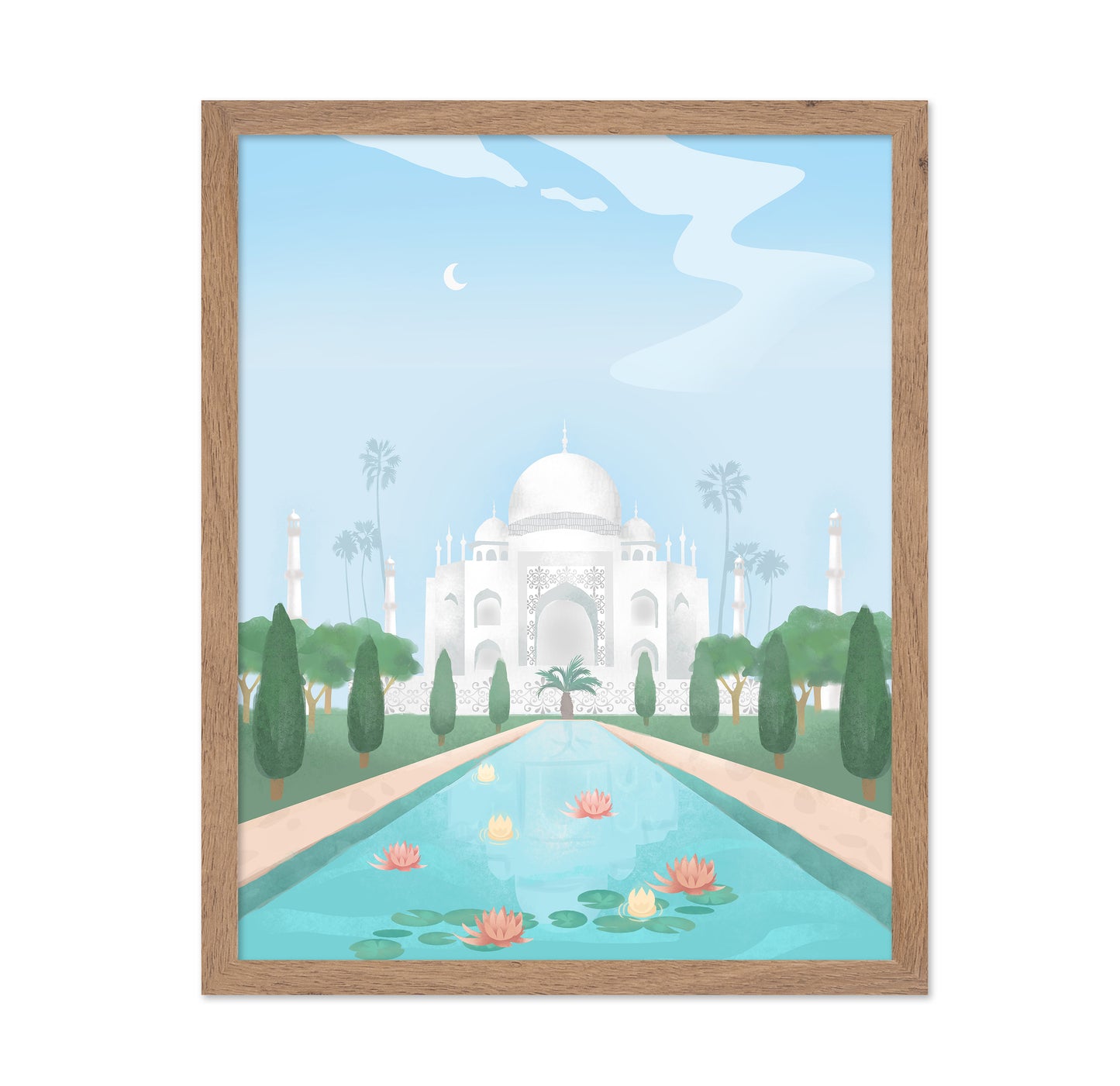 Taj Mahal Garden