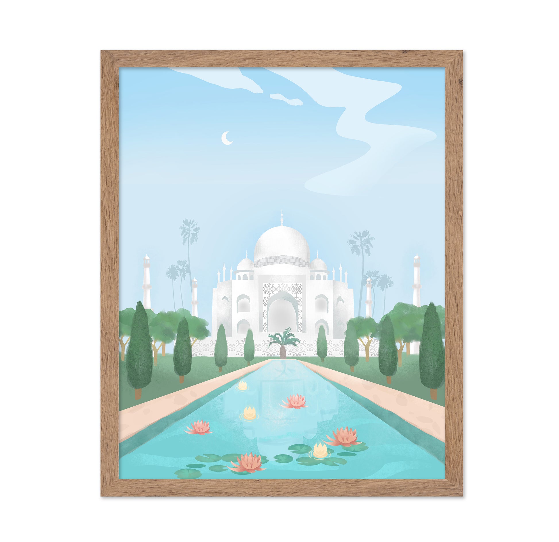 Taj Mahal Garden
