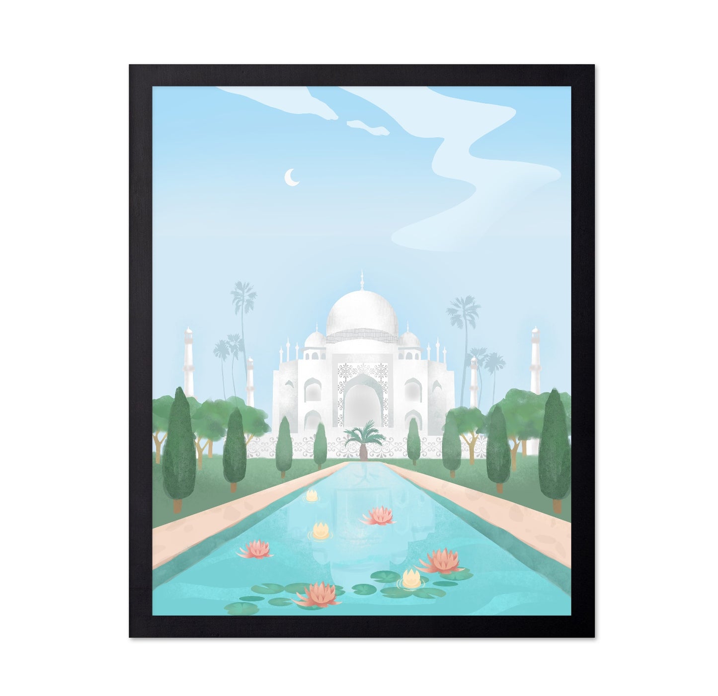 Taj Mahal Garden