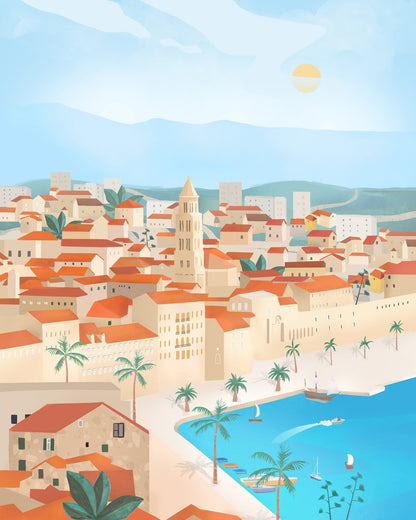 Split Coastal Town
