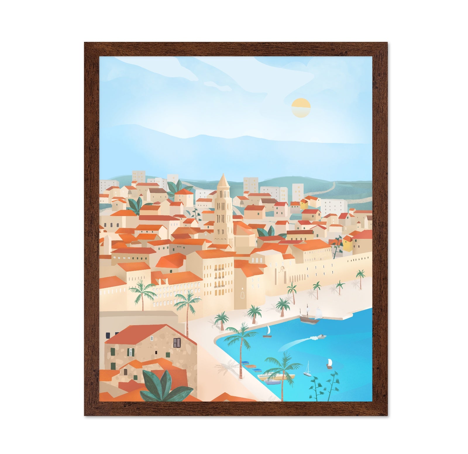 Split Coastal Town