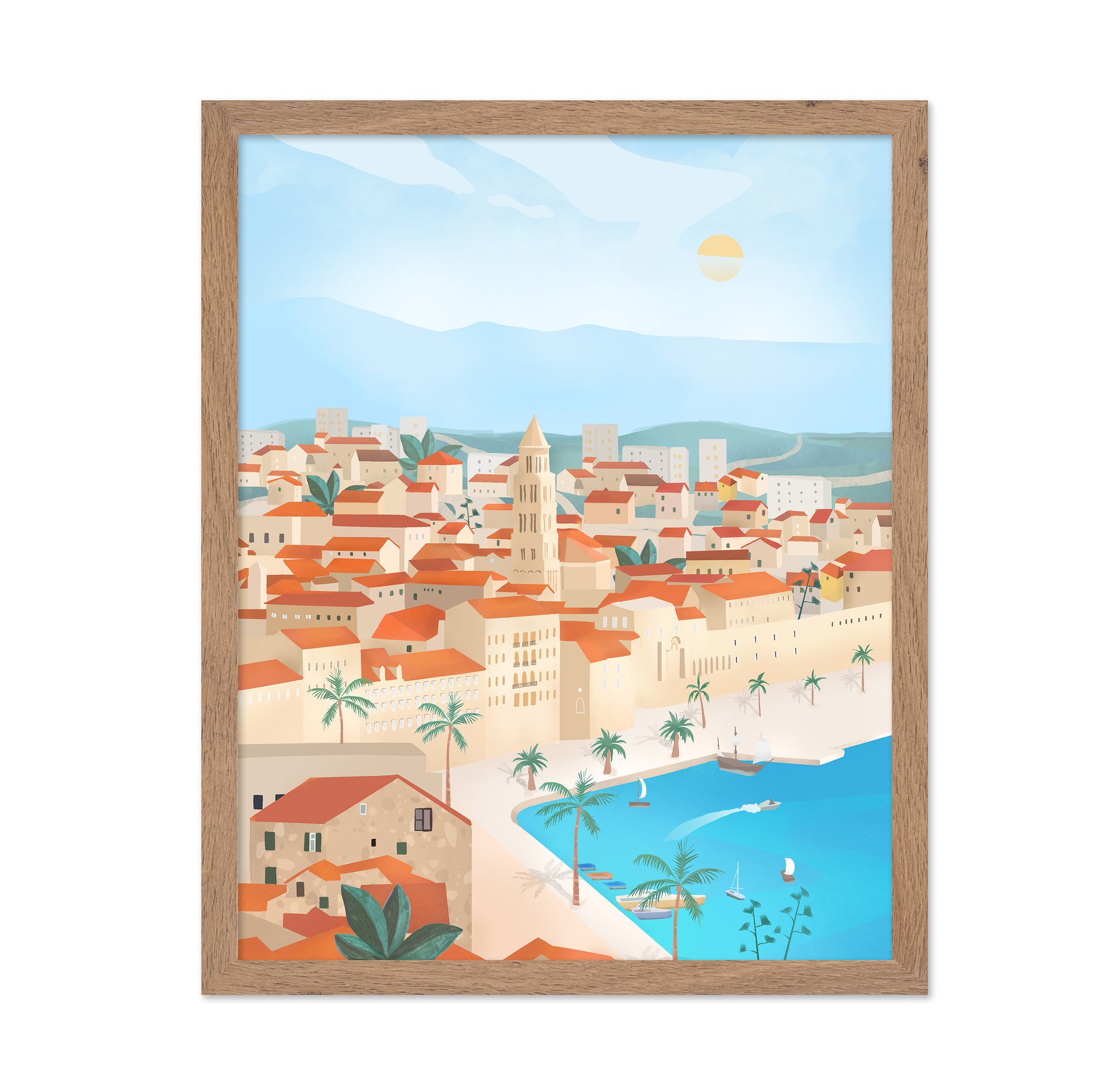 Split Coastal Town