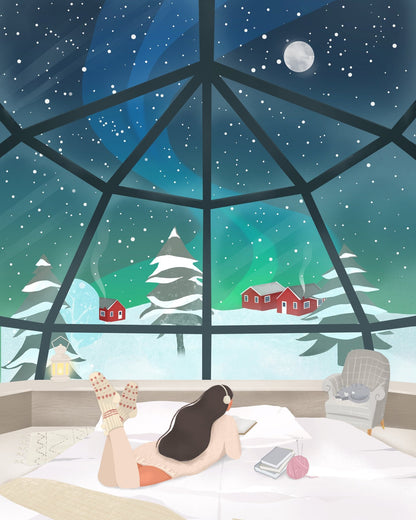 Lapland Winter Night
