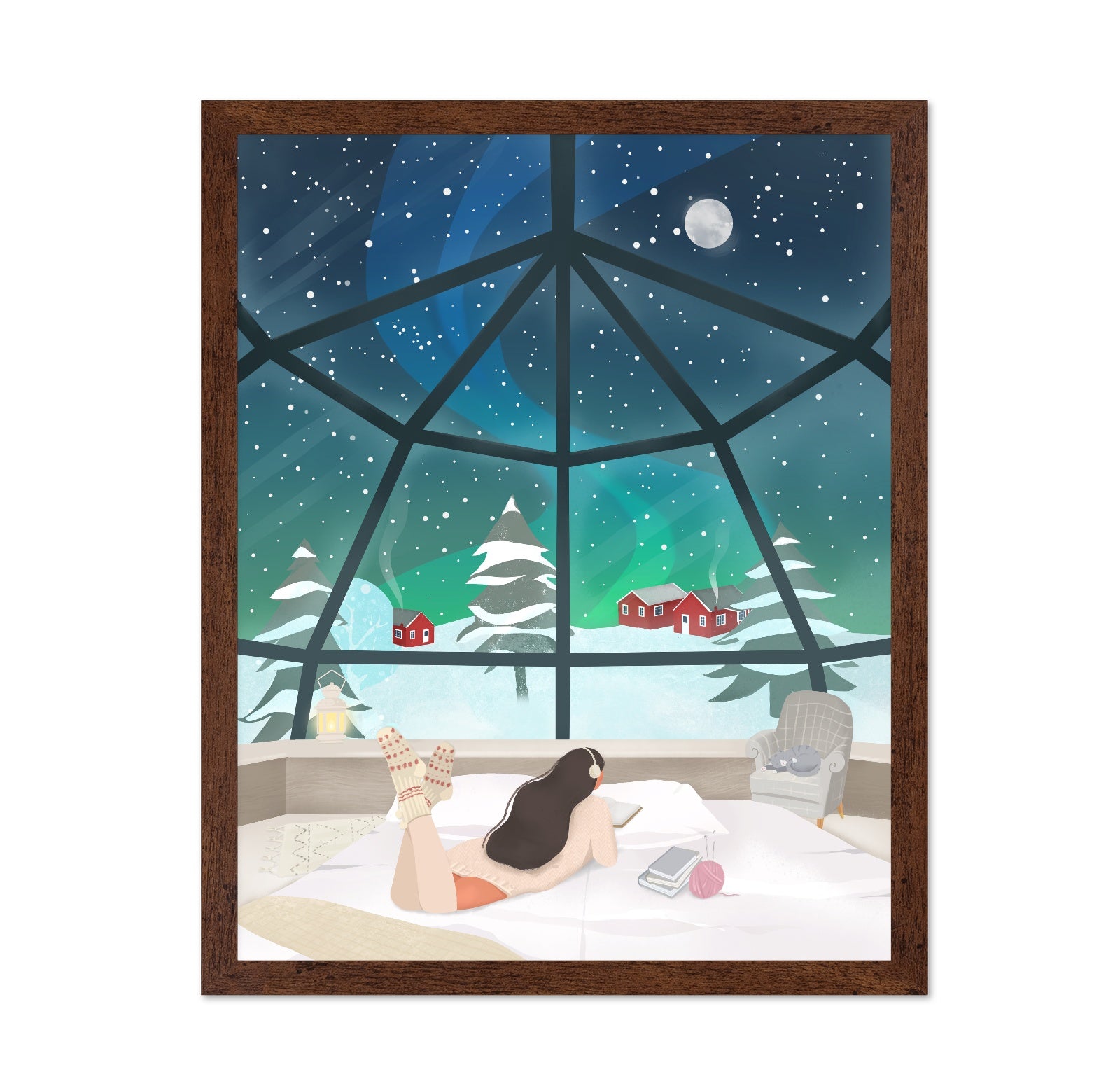 Lapland Winter Night