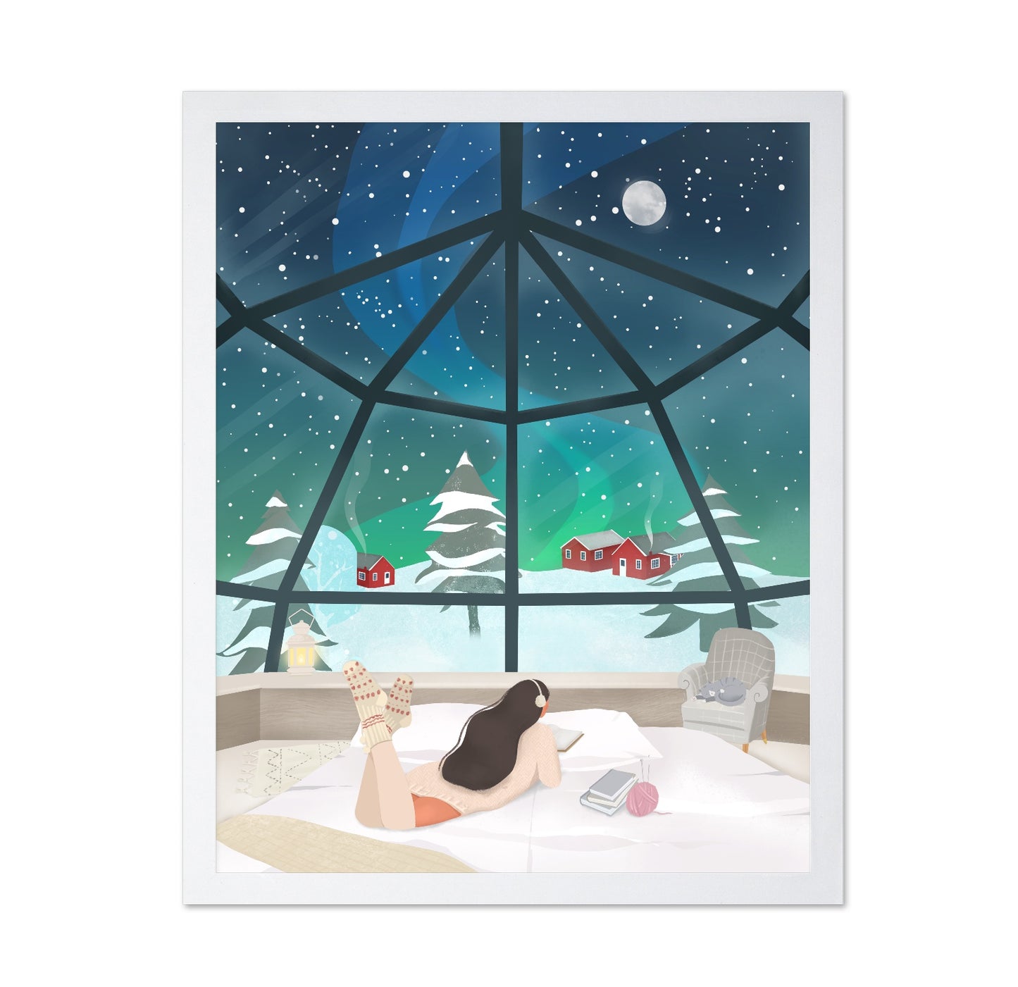 Lapland Winter Night