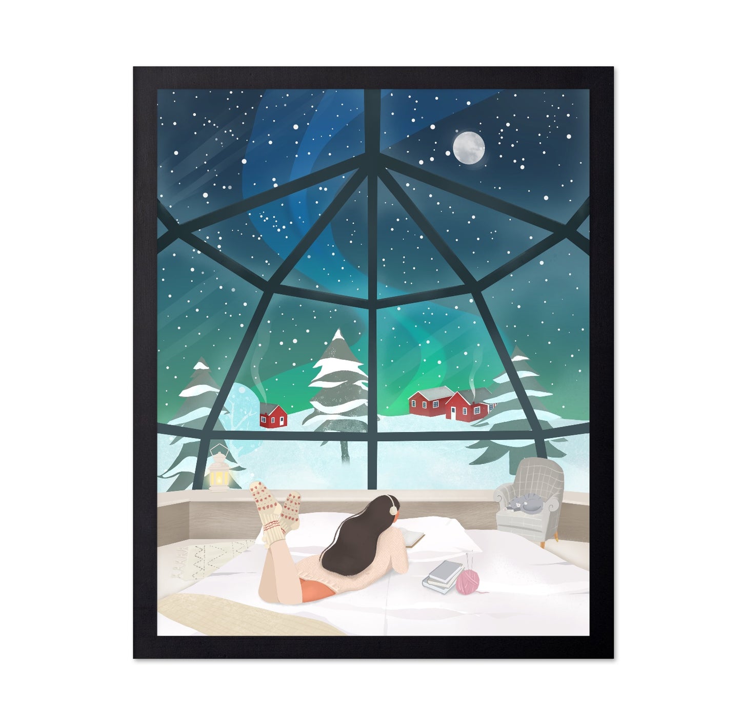 Lapland Winter Night