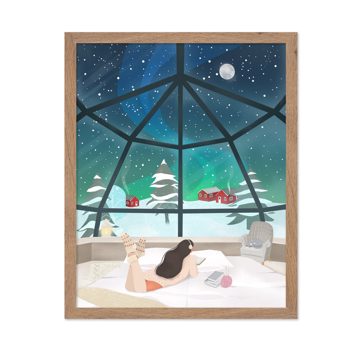 Lapland Winter Night