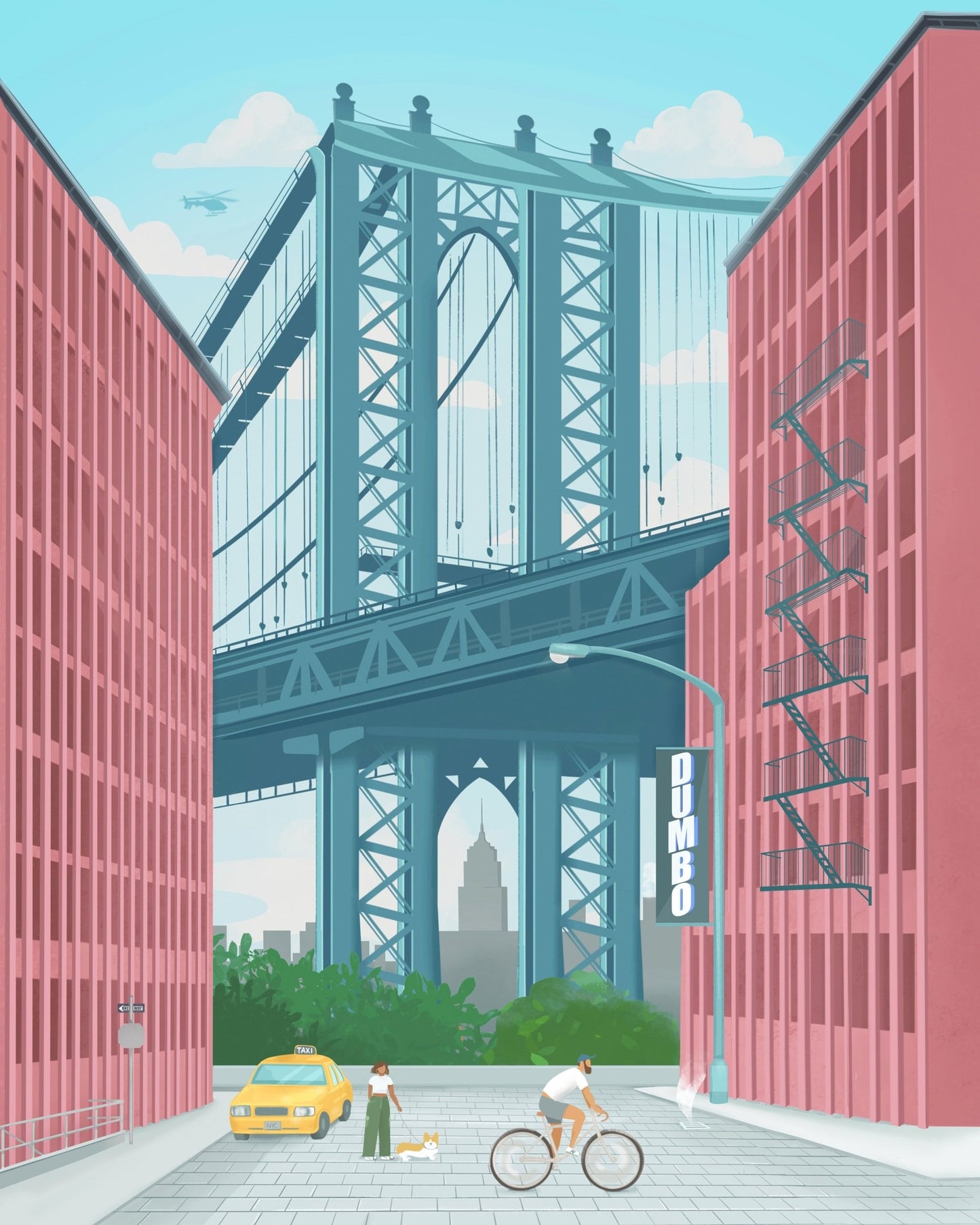 Dumbo Bridge View