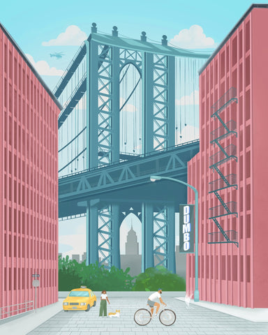 Dumbo Bridge View