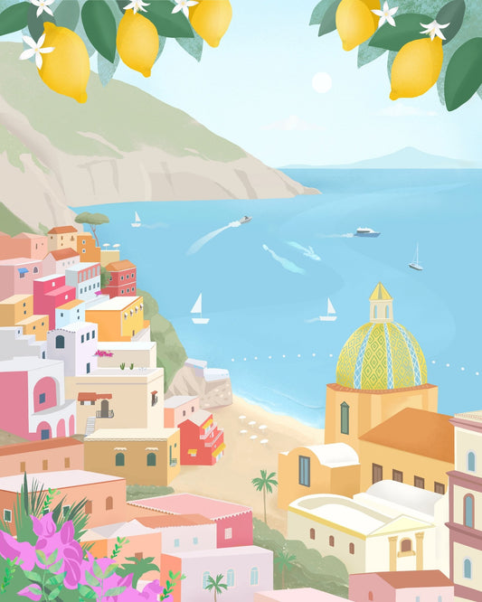Positano Coastal View