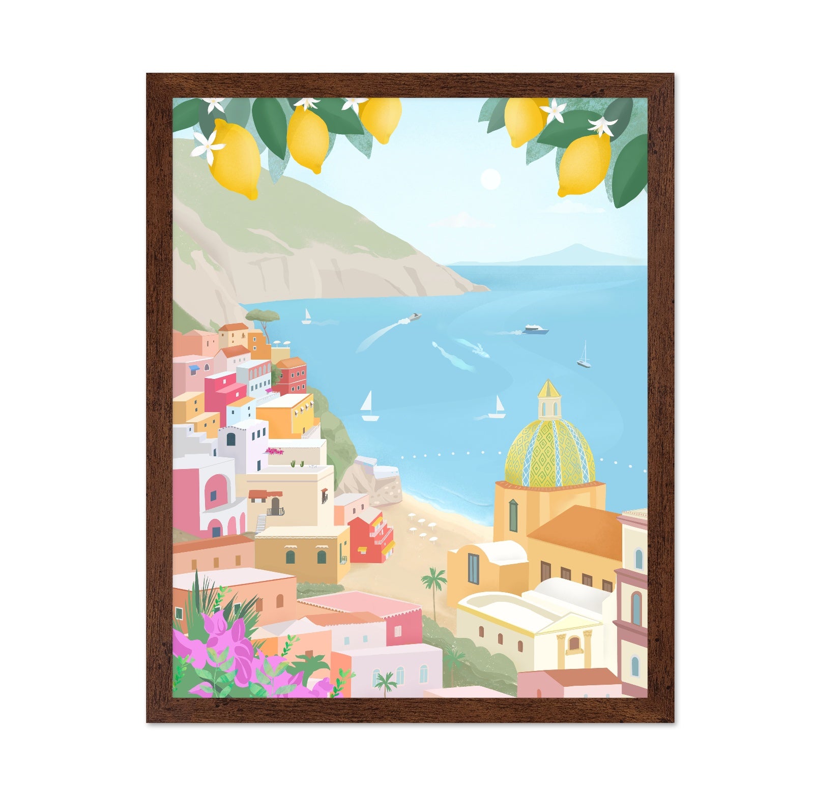 Positano Coastal View