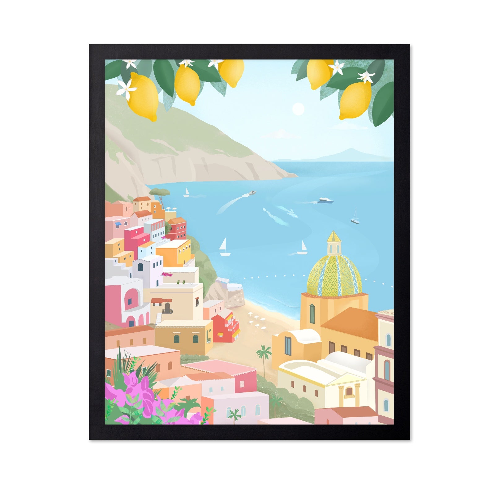 Positano Coastal View